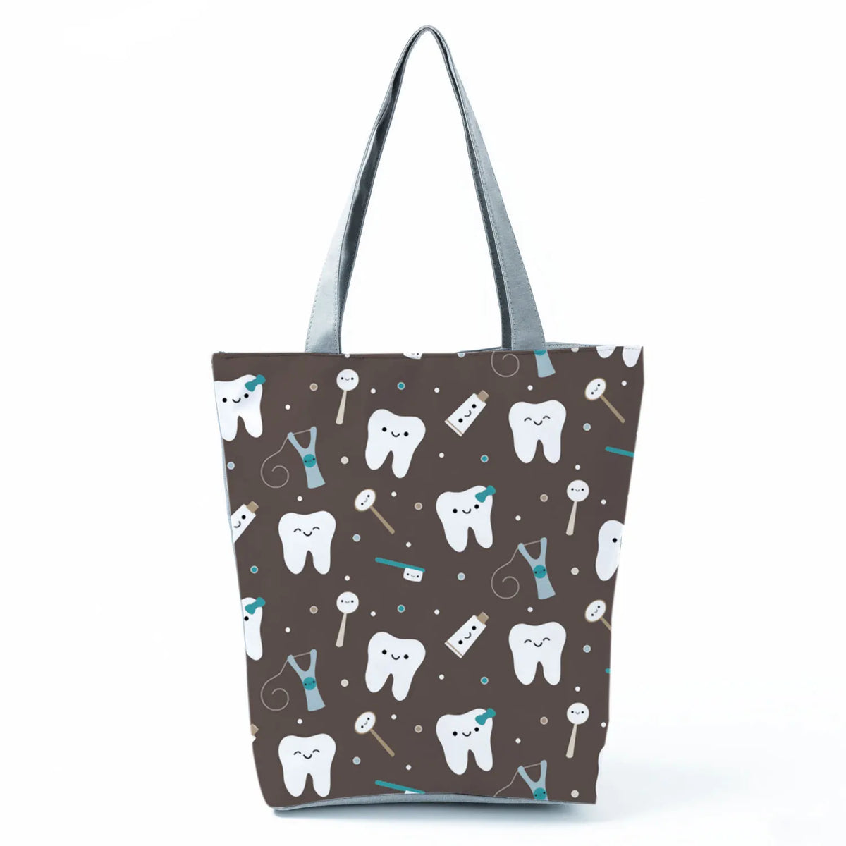 Cartoon Nurse Teeth Shoulder Bag for Women