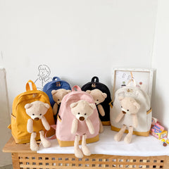 Cartoon Nylon Backpacks for Kids Boys Girls Nursery Toddler Rucksack