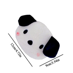 Cartoon Plush Coin Purse Wallet Pendant Data Line Pouch Lipstick Storage