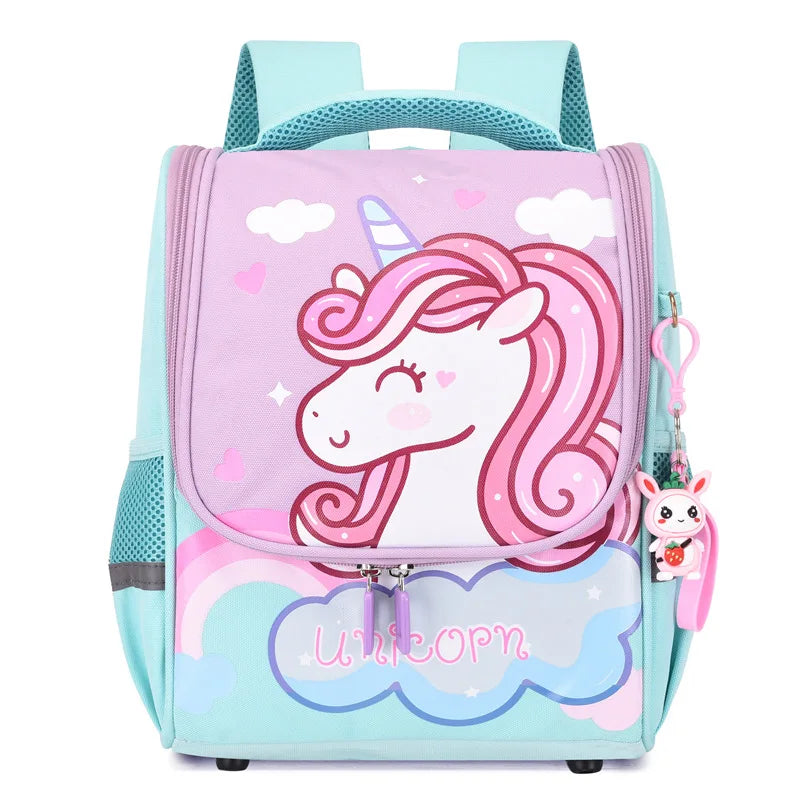 Cat Unicorn Backpack Kindergarten School Knapsack Mochilas Escolares Primaria