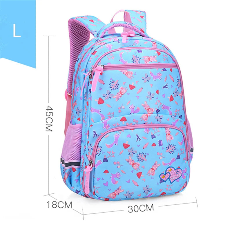Cartoon Printing School Bags for Kids Orthopedics Backpack Mochila Infantil