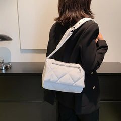 Adjustable Strap Nylon Shoulder Bag Women Crossbody Handbags