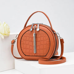 Casual Round Bag Women 2021 Hot Autumn Shoulder Messenger