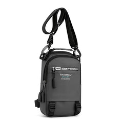 Men's Casual Multifunction Crossbody Bag USB Backpack