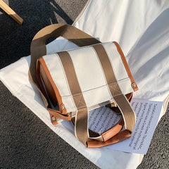 Casual Canvas Women Handbags Letters Shoulder Crossbody Bags