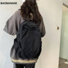 Canvas Backpack School Bags for Teenage Girls Travel Shoulder Bag