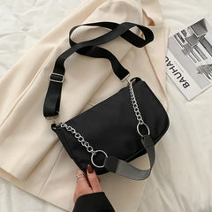 Casual Nylon Chain Bag Vintage Shoulder Bags