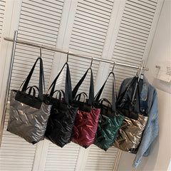 Waterproof Large Capacity Tote Bag for Women, Winter Handbag
