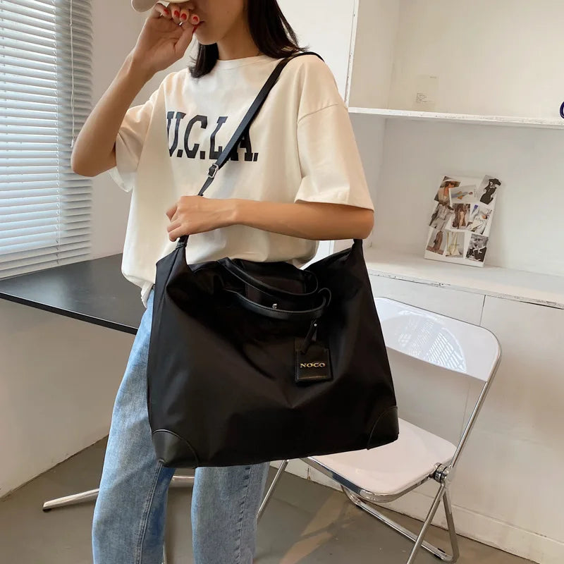 Canvas Women Handbags Oxford Shoulder Crossbody Bags Gym Bag