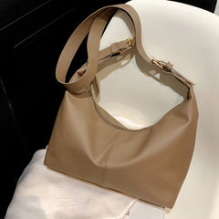 Soft Pu Leather Large Shoulder Bag for Women Crossbody Tote