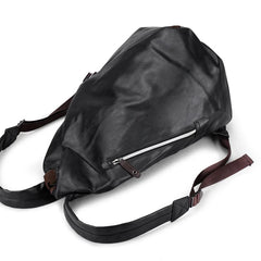 Men's PU High-End Backpack Multi-Function Large Capacity Classic Backpack