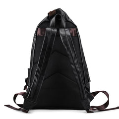 Men's PU High-End Backpack Multi-Function Large Capacity Classic Backpack