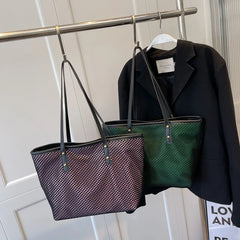 Casual Nylon Shoulder Bag Top Handle Large Capacity Handbag