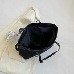 Casual Nylon Shoulder Bag Top Handle Large Capacity Handbag