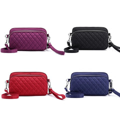 Nylon Waterproof Crossbody Bag for Women Men Outdoor Shoulder Bag