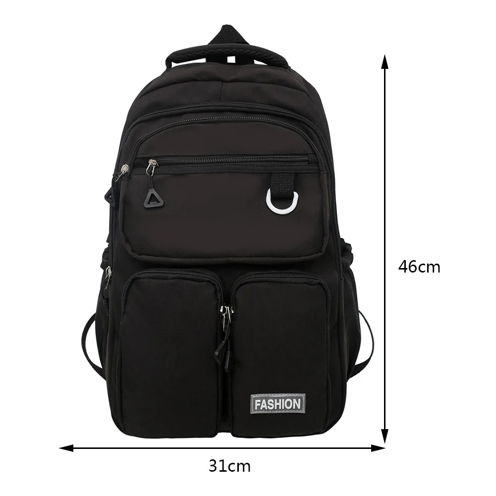 Nylon Women Backpack Travel Bags Schoolbag for Teenage Girls