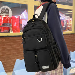 Nylon Women Backpack Travel Bags Schoolbag for Teenage Girls