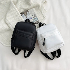 Nylon Mini Backpack for Women Small School Bags Shoulder Handbags