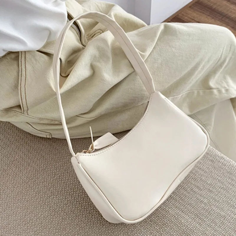 Women's Casual PU Shoulder Handbag