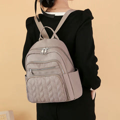 Casual Oxford Backpack Women Waterproof School Bag Ladies