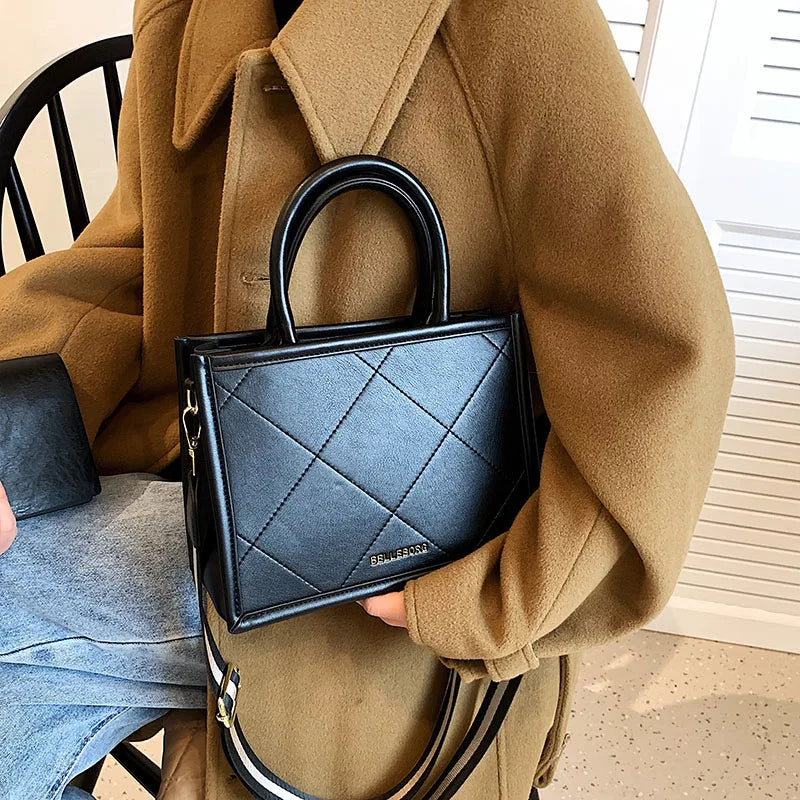 Casual Pu Leather Women Handbags Small Shoulder Bags High Ladies Crossbody Bags