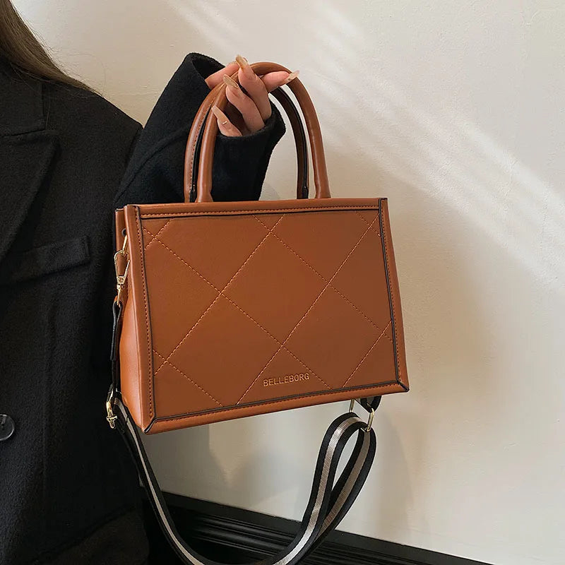 Casual Pu Leather Women Handbags Small Shoulder Bags High Ladies Crossbody Bags