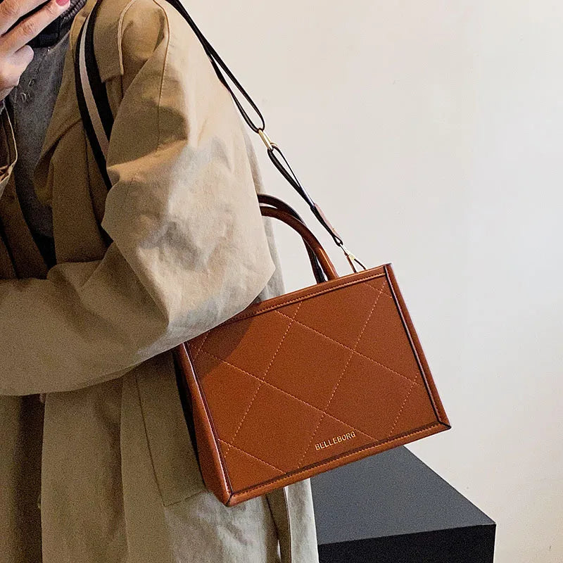 Casual Pu Leather Women Handbags Small Shoulder Bags High Ladies Crossbody Bags