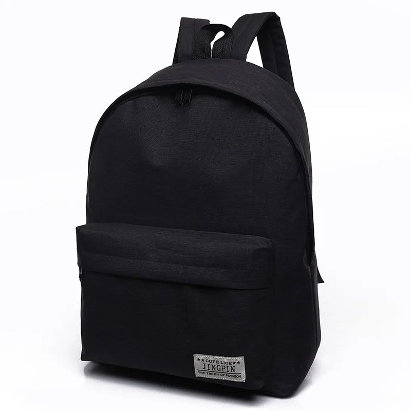 Canvas College School Backpack for Teens Travel Daypack