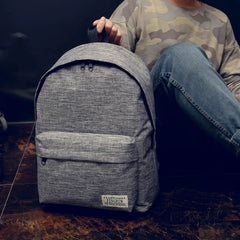 Canvas Backpack School College Student Bag Men Women
