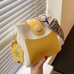Casual Shoulder Bag Women Summer Bucket Bag