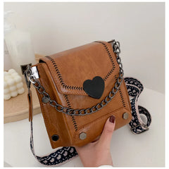 Casual Small Square Bag Female Texture Messenger Bag