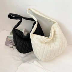 Quilted Shoulder Bag Winter Large Crossbody Bag