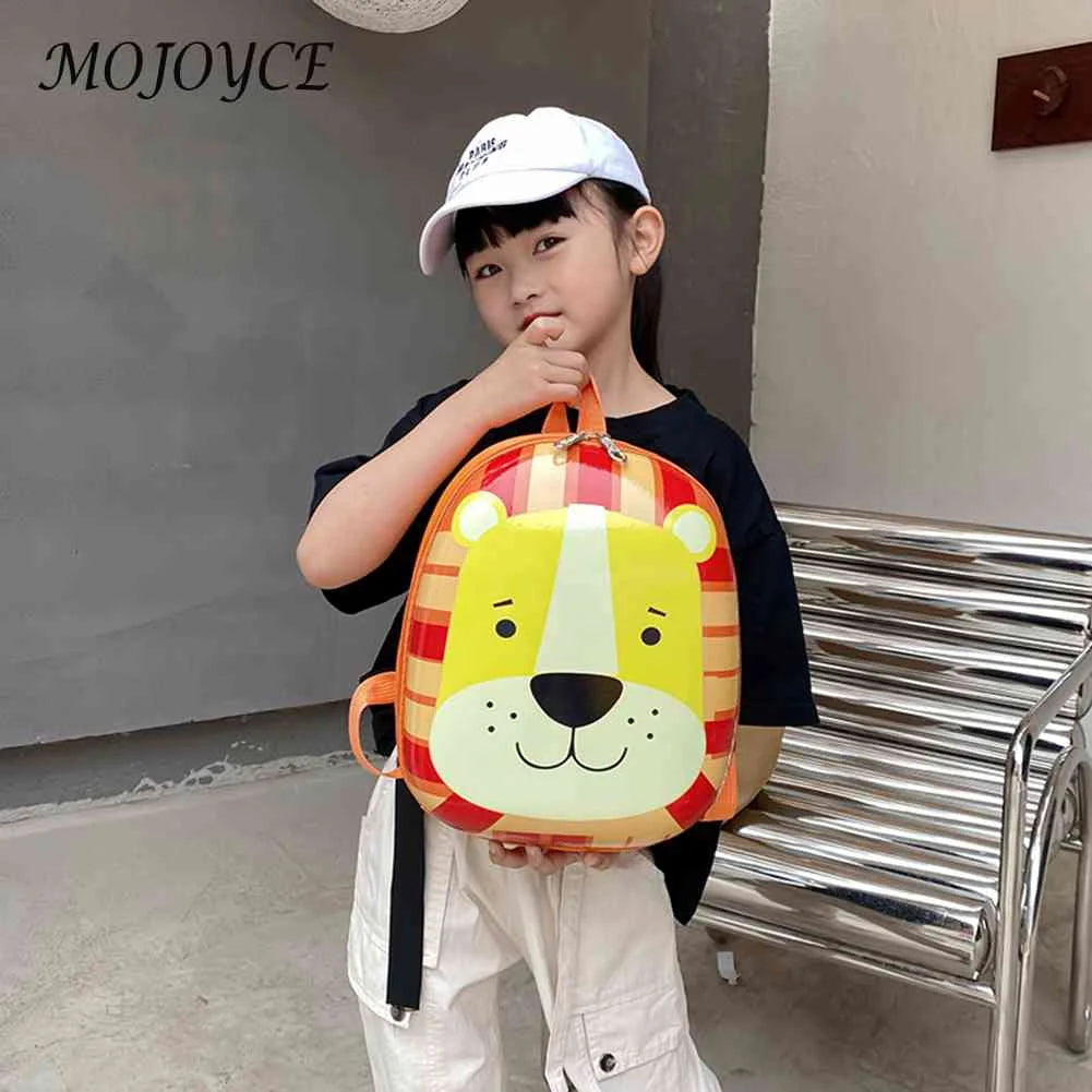 Kids Cartoon Animal Shape Hard Shell Rucksack