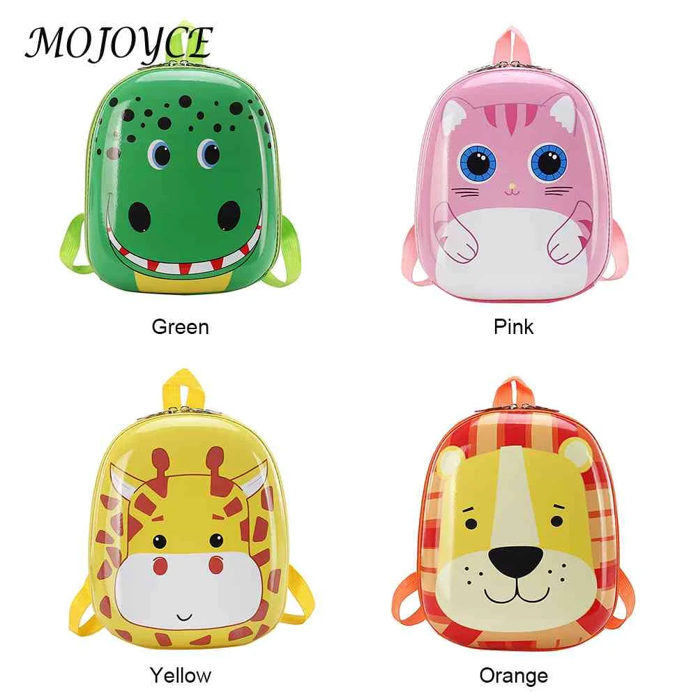Kids Cartoon Animal Shape Hard Shell Rucksack
