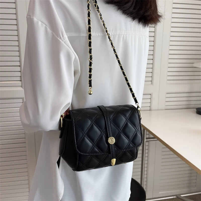 Casual Tote Crossbody Bag PU Leather Shoulder Bag