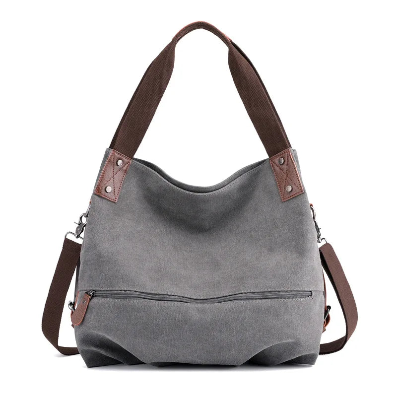 Casual Tote Women Handbag Shoulder Crossbody Bags Canvas High Capacity Ba