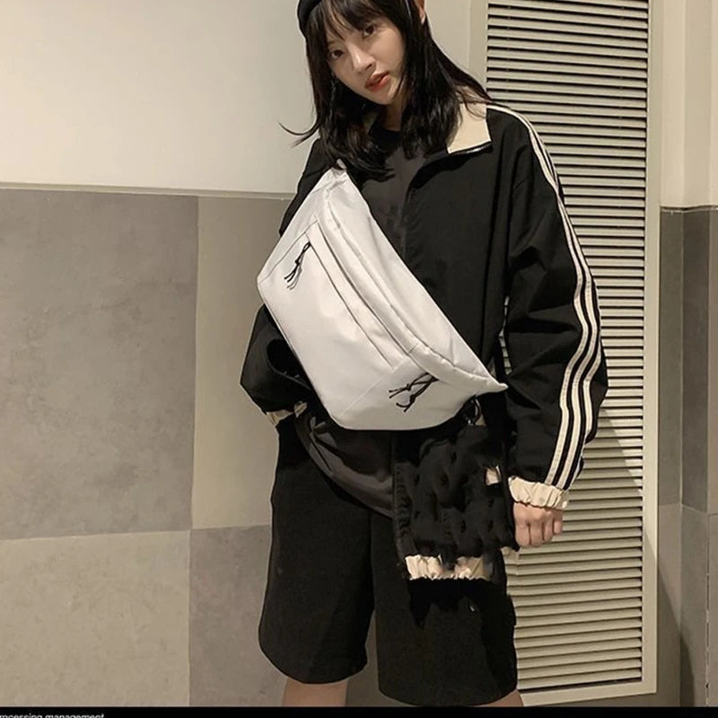 Casual Travel Bag Sling Chest Pouch Waist Belt Pack Bags Crossbody Pouches