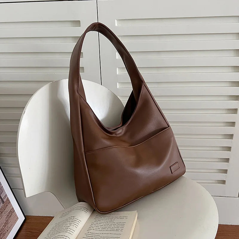 Casual Women Shoulder Bags Large capacity Winter ladies big Handbags
