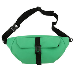 Casual Women Waist Bag Unisex Street Hip-hop Fanny Pack Nylon Belt Bag
