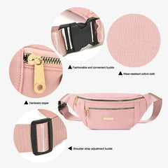 Casual Women Waist Bag Waterproof Belt Bag Outdoor Crossbody Chest Bag