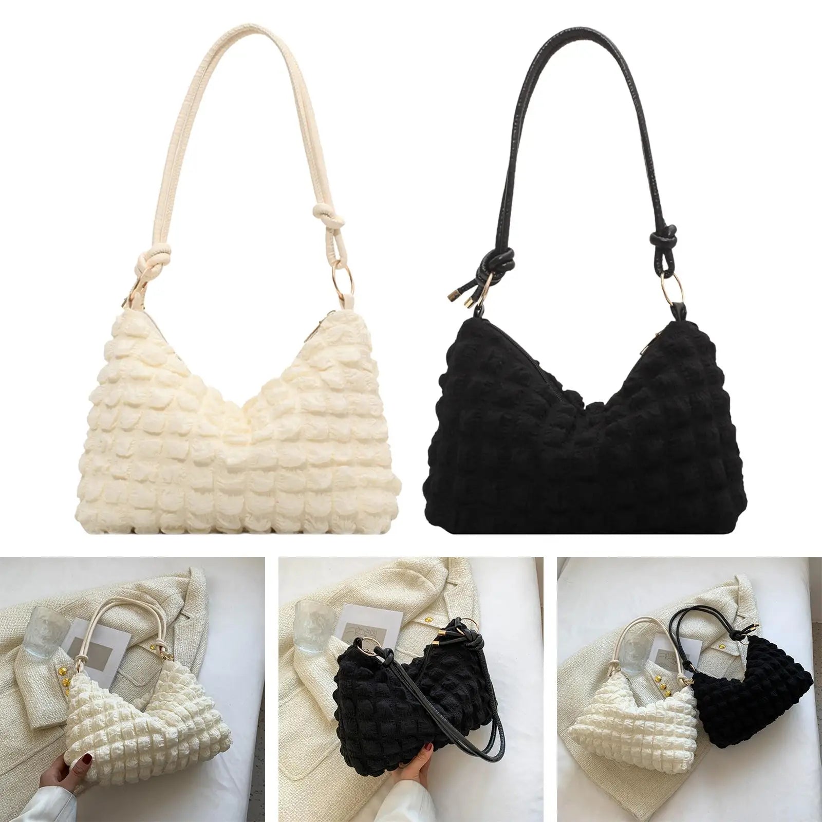 Casual Women's Shoulder Bag Underarm Handbag Clutch Purse Tote