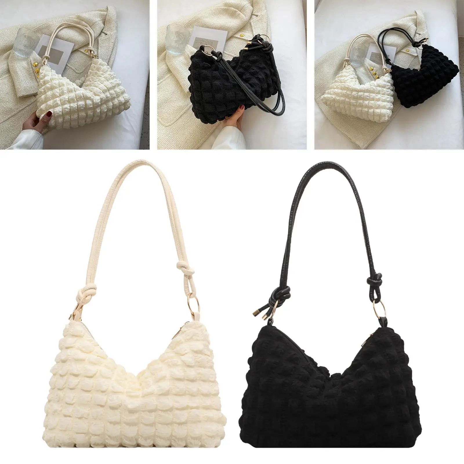Casual Women's Shoulder Bag Underarm Handbag Clutch Purse Tote