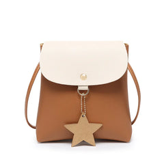 Casual Square Bag Mini Messenger PU Leather Shoulder Bag