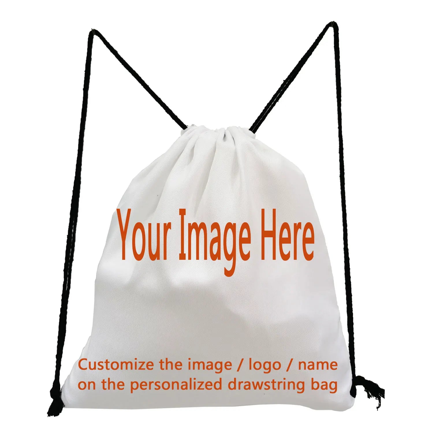 Cat Family Printed Drawstring Bags Ladies Backpacks for Children