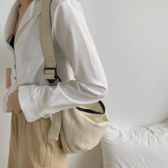 Large Women's Canvas Shoulder Bag