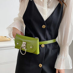 Chain Crossbody Bag For Women Phone Purse Waist Bag Ladies Chest Bag