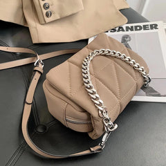 Chain Mini Oxford Flap Shoulder Bag Cross Body Clutches