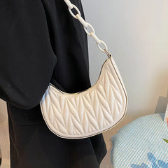 Pink Summer Shoulder Bag High-Quality Leather Messenger Bag for Women