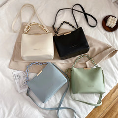Chain Small Bag Women's Bag Ins One Shoulder Portable Messenger Bag