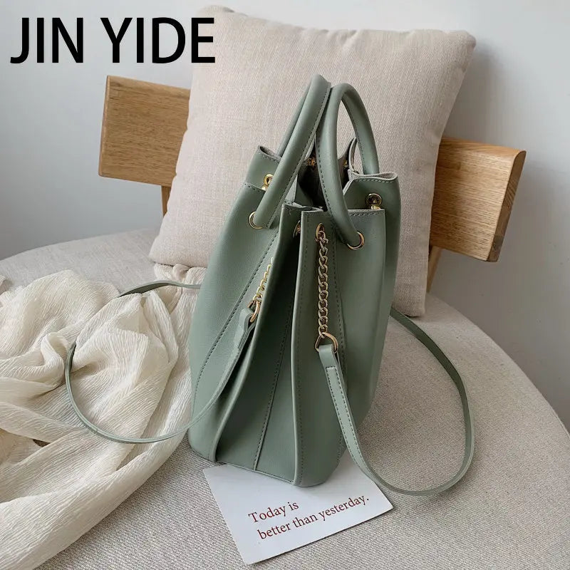 Rivet Chain Shoulder Bag for Women